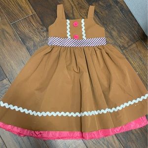 Gingerbread Dress Size 4T